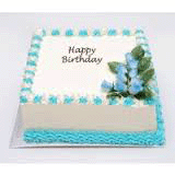 1 Kg eggless Square cake