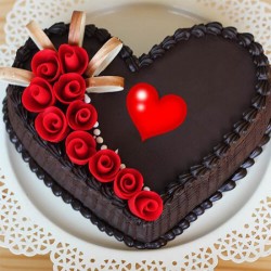 1 kg Heart shape Cake