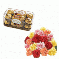 Choco Carnations